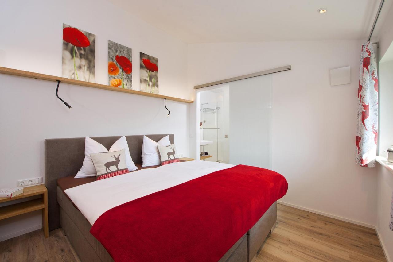5 Sterne Ferienwohnung Hochgratblick Mit Schwimmbad Und Sauna Оберштауфен Экстерьер фото