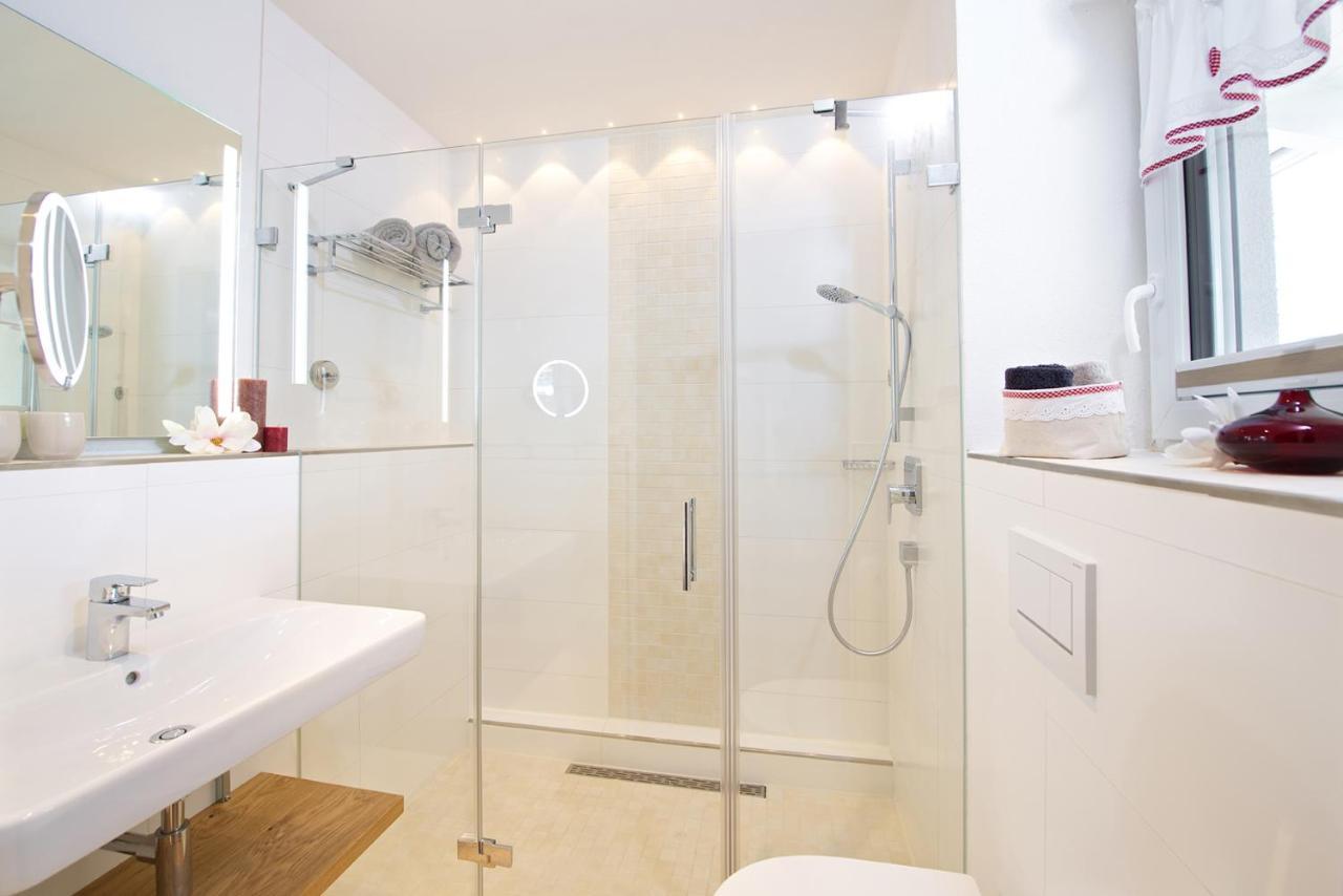 5 Sterne Ferienwohnung Hochgratblick Mit Schwimmbad Und Sauna Оберштауфен Экстерьер фото